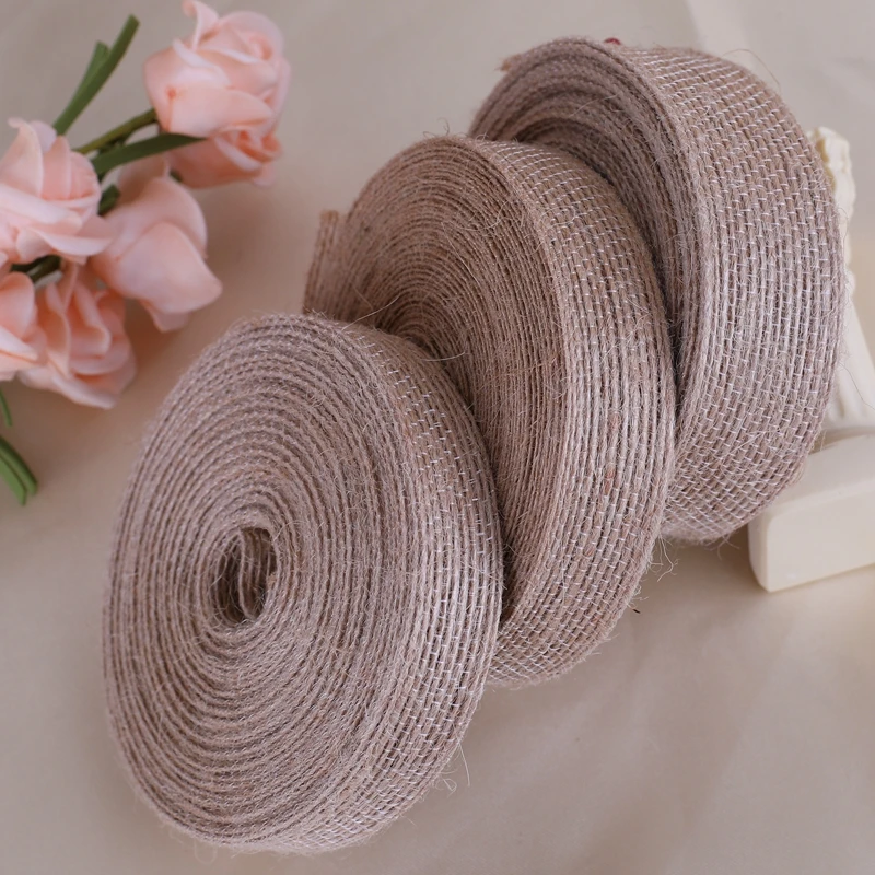 5m Multi Spec Natural Vintage Jute Burlap Ribbon Hemp Rope Wedding Sash Party Christmas Decoration DIY Gift Wrap Ribbon
5m Multi Spec Natural Vintage Jute Burlap Ribbon Hemp Rope Wedding Sash Party Christmas Decoration DIY Gift Wrap Ribbon