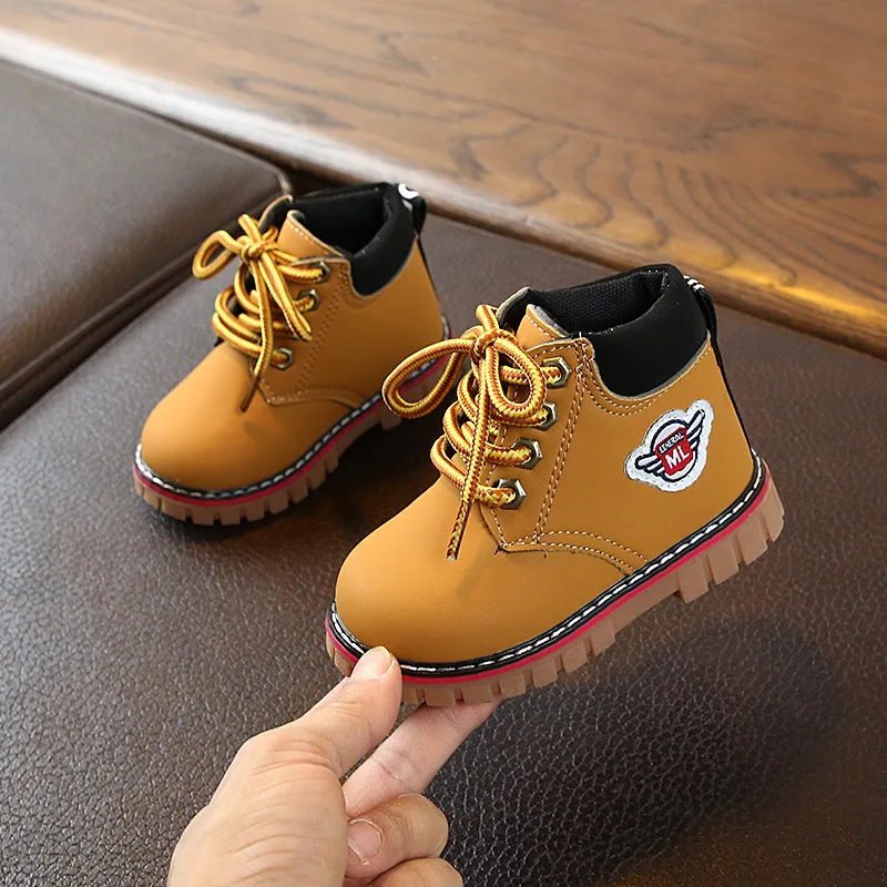 Kids British Style Boots New Spring Autumn Children's Soft Non-slip Rubber Outsole Ankle Boots Boys Girls Fashion Toddler Shoes
Kids British Style Boots New Spring Autumn Children's Soft Non-slip Rubber Outsole Ankle Boots Boys Girls Fashion Toddler Shoes