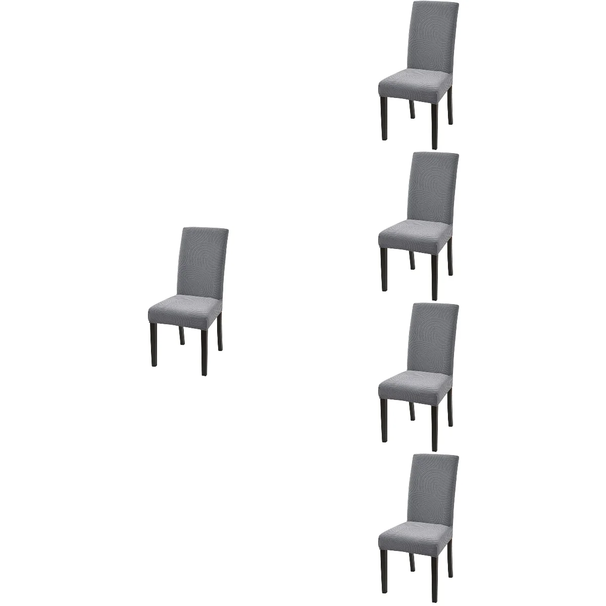 5pcs All-inclusive Type Household Chair Cover Easy Installation Polyester Chair Cover
5pcs All-inclusive Type Household Chair Cover Easy Installation Polyester Chair Cover