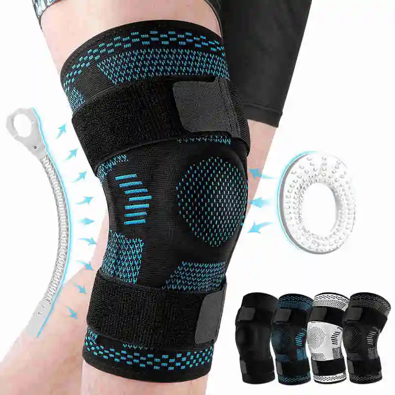 Sports Knee Pads for Knee Pain Meniscus Tear Injury Recovery with Side Stabilizers Patella Gel Knee Support Compression Sleeve
Sports Knee Pads for Knee Pain Meniscus Tear Injury Recovery with Side Stabilizers Patella Gel Knee Support Compression Sleeve