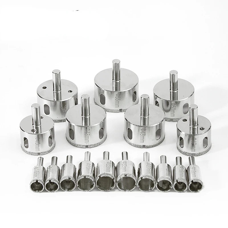 high quality 1PC 4-100mm glass core hole saw Diamond Drill Bits Use for Glass Tile Marble Granite Electric power drilling tools
high quality 1PC 4-100mm glass core hole saw Diamond Drill Bits Use for Glass Tile Marble Granite Electric power drilling tools