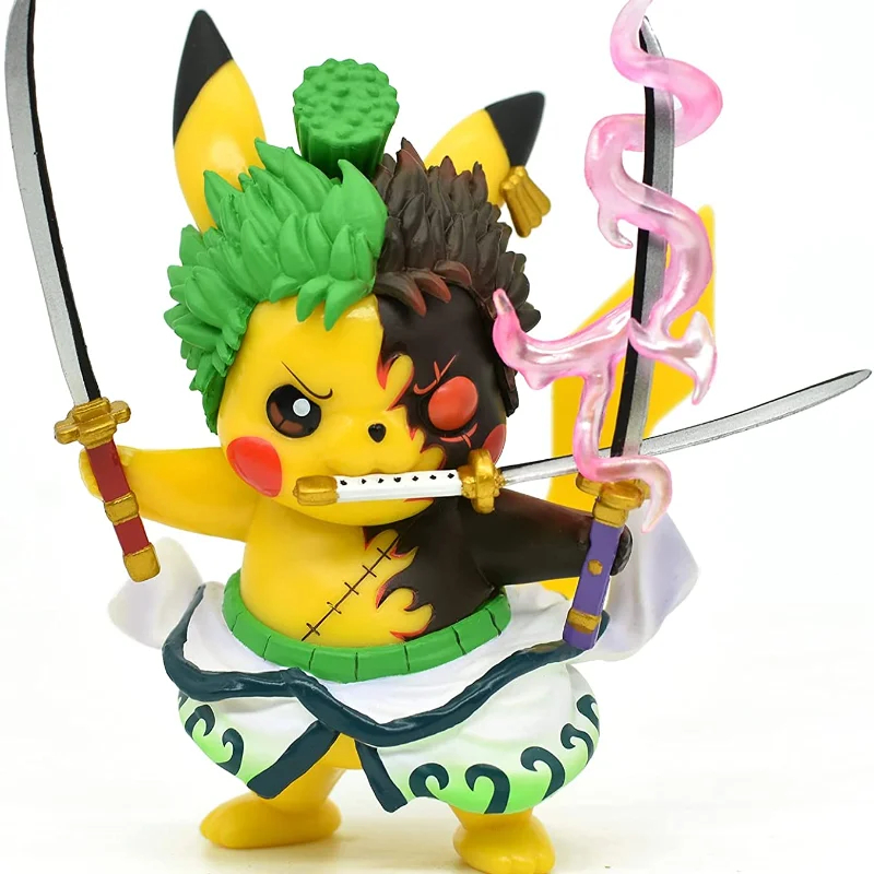 Pvc Pokemon Cosplay 4" Pikachu Collectible Action Figures Roronoa Zoro Gk Statues Toys Hobbies Christmas Gift for Children
Pvc Pokemon Cosplay 4" Pikachu Collectible Action Figures Roronoa Zoro Gk Statues Toys Hobbies Christmas Gift for Children