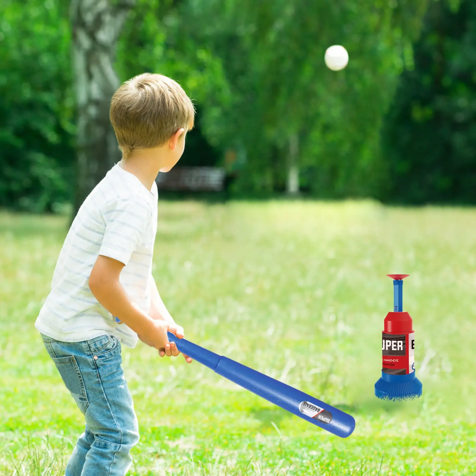 Baseball Training Equipment Kids Semi Automatic Baseball Pitching Machine Outdoor Toy Baseball Set Training Equipment Practice
Baseball Training Equipment Kids Semi Automatic Baseball Pitching Machine Outdoor Toy Baseball Set Training Equipment Practice