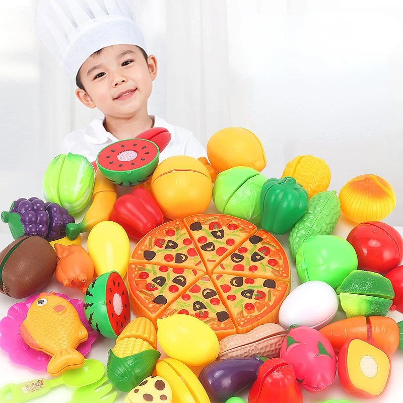 Hot Pretend Play Set Plastic Food Toy DIY Cake Toy Cutting Fruit Vegetable Food Pretend Play Toys for Children Educational Gift 
Hot Pretend Play Set Plastic Food Toy DIY Cake Toy Cutting Fruit Vegetable Food Pretend Play Toys for Children Educational Gift