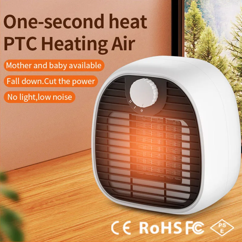 Mini Electric Heater Fan 1000W Office Small Heater for Room Winter Warm Desktop Heater PTC Heating 220V Heater
Mini Electric Heater Fan 1000W Office Small Heater for Room Winter Warm Desktop Heater PTC Heating 220V Heater