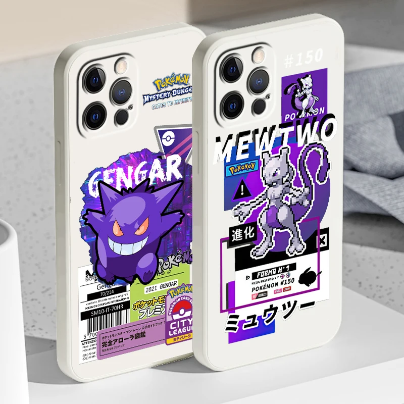 Pokemon Mewtwo Gengar Lucario Liquid Rope Phone Case For Apple IPhone 14 13 12 Mini 11 Pro XS MAX XR X 8 7 Plus SE Soft Cover
Pokemon Mewtwo Gengar Lucario Liquid Rope Phone Case For Apple IPhone 14 13 12 Mini 11 Pro XS MAX XR X 8 7 Plus SE Soft Cover