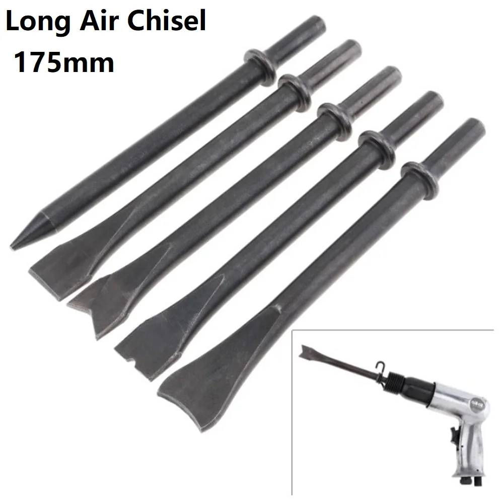 Hard 45 Steel Solid Short Long Air Chisel Impact Head For Cutting Rusting Removal Auto Repair Pneumatic Tool Accessories
Hard 45 Steel Solid Short Long Air Chisel Impact Head For Cutting Rusting Removal Auto Repair Pneumatic Tool Accessories