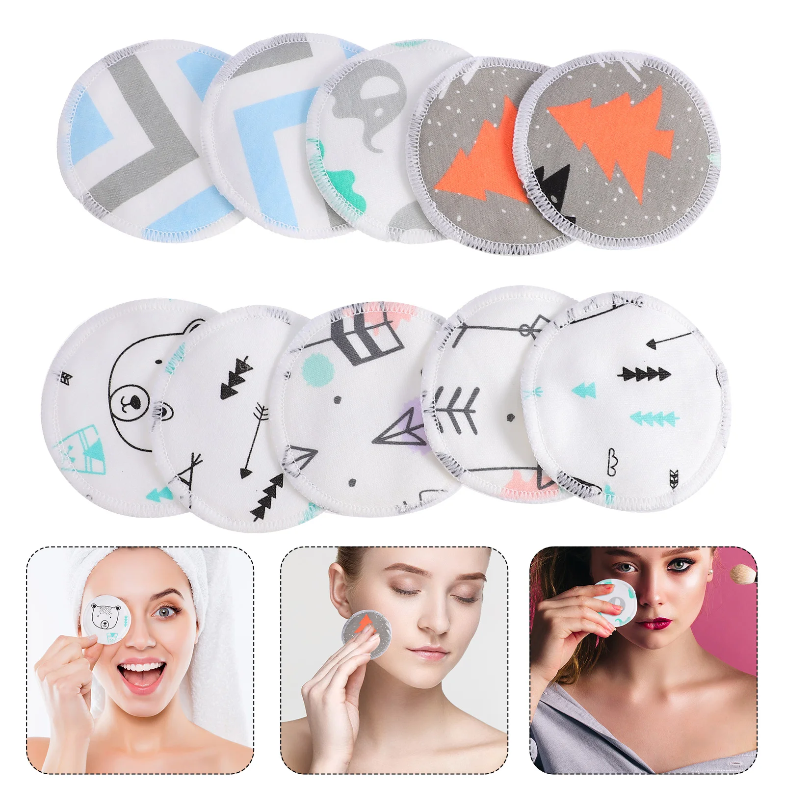 1 Set Useful Reusable Makeup Cleaning Pads Face Wipe Puff for Travel Girls Makeup
1 Set Useful Reusable Makeup Cleaning Pads Face Wipe Puff for Travel Girls Makeup