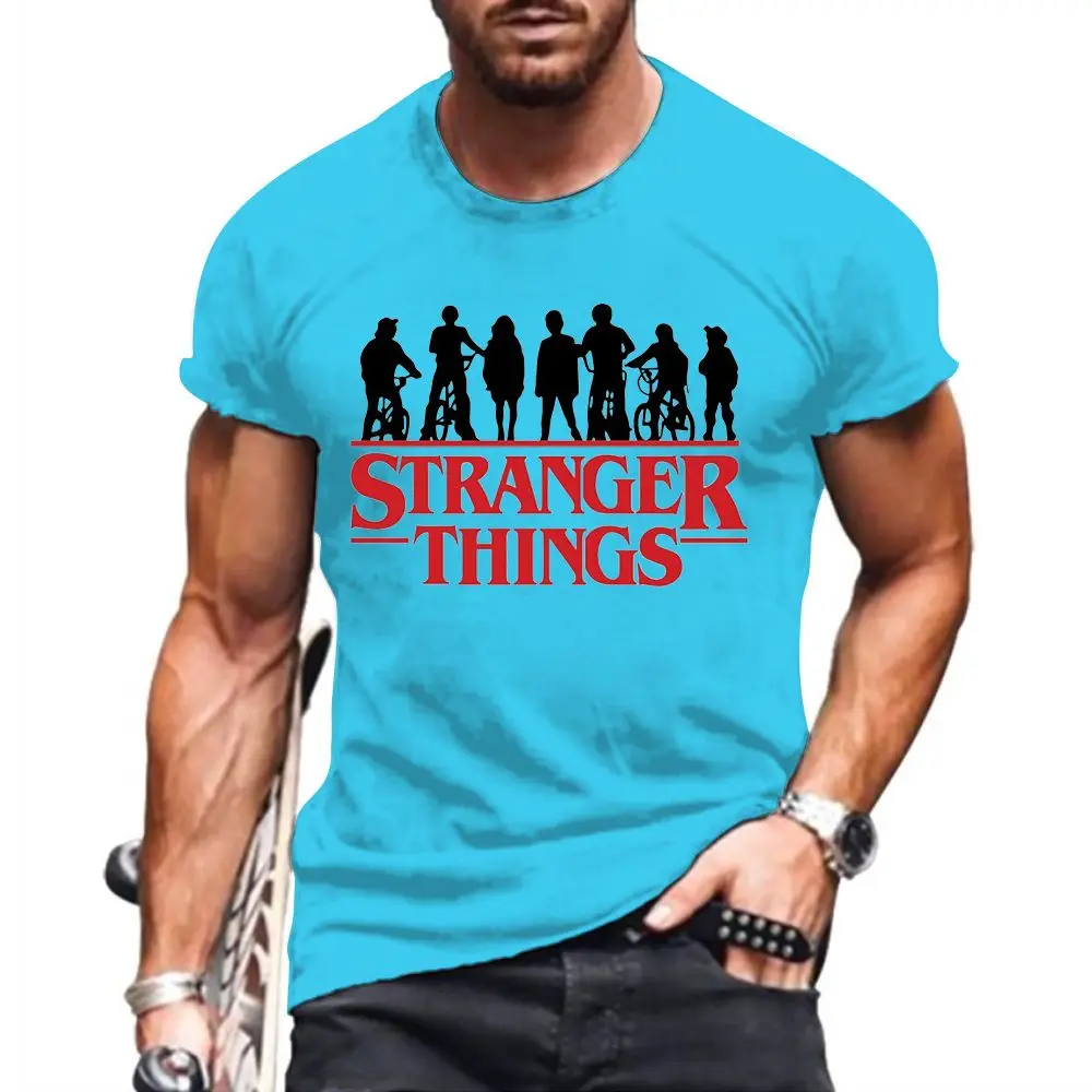 Fashion Stranger Things Children's T-shirt Parent-child 2022 Men's Clothing Couple Hip Hop Party Tops Crew Neck Shirts New Y2k
Fashion Stranger Things Children's T-shirt Parent-child 2022 Men's Clothing Couple Hip Hop Party Tops Crew Neck Shirts New Y2k