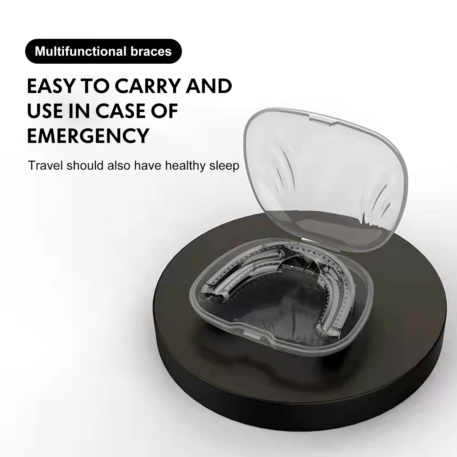 Multifunctional Anti-snoring Braces With Storage Box Anti-noise To Prevent Teeth Grinding Aids Better Breathing Assistance Apnea
Multifunctional Anti-snoring Braces With Storage Box Anti-noise To Prevent Teeth Grinding Aids Better Breathing Assistance Apnea