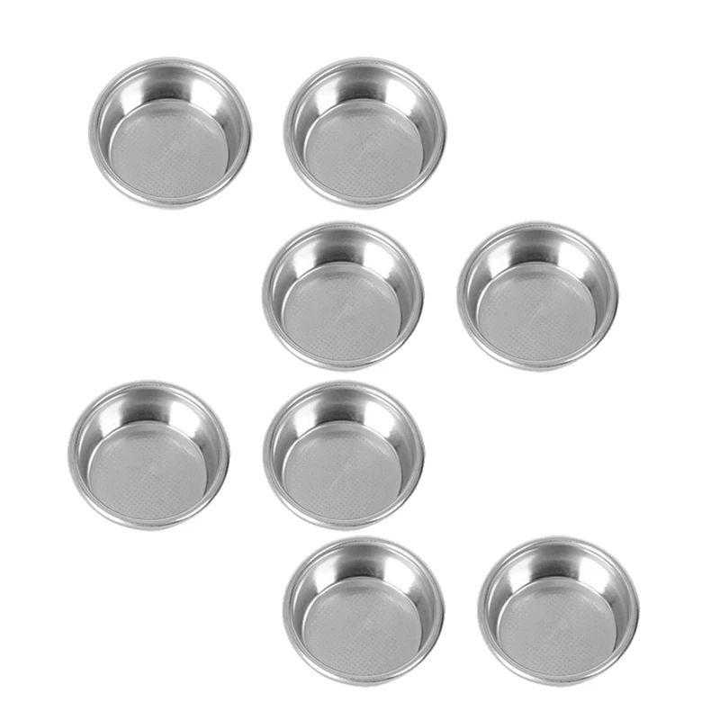 8Pack 54Mm Filter Basket For Breville Sage 870/875/878/880 54Mm Semi-Automatic Coffee Machine Bottomless Handle Filter
8Pack 54Mm Filter Basket For Breville Sage 870/875/878/880 54Mm Semi-Automatic Coffee Machine Bottomless Handle Filter