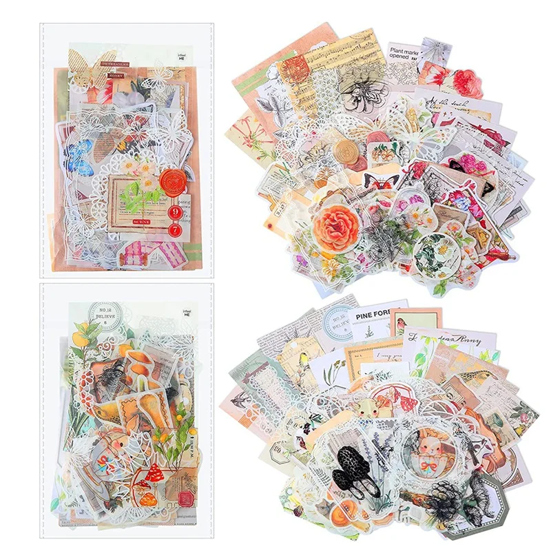 520Pcs Vintage Journaling Scrapbook Stickers Washi Paper Stickers Aesthetic Stickers Junk Journal Supplies DIY Art Craft
520Pcs Vintage Journaling Scrapbook Stickers Washi Paper Stickers Aesthetic Stickers Junk Journal Supplies DIY Art Craft
