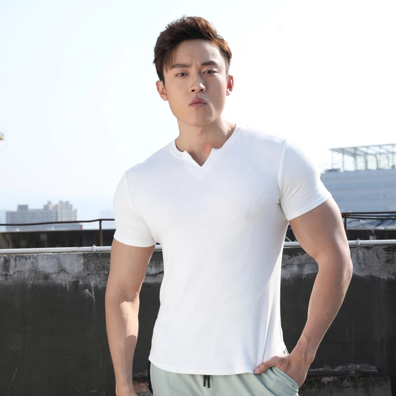 Футболка мужская с V-образным вырезом, облегающая одежда, впитывающая пот, высокоэластичная, для тренировок, бега, фитнеса, Повседневная руб...
Футболка мужская с V-образным вырезом, облегающая одежда, впитывающая пот, высокоэластичная, для тренировок, бега, фитнеса, Повседневная руб...