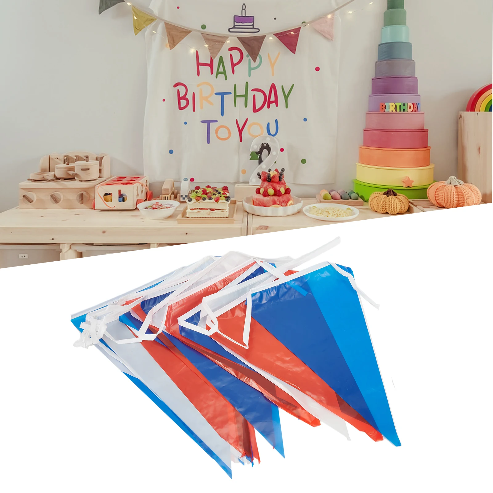 1pcs Colored Flag 10m 25 Triangle String Flag For Birthday Decorations Party Flags Holiday Flags Outdoor Garden Party Decoration
1pcs Colored Flag 10m 25 Triangle String Flag For Birthday Decorations Party Flags Holiday Flags Outdoor Garden Party Decoration