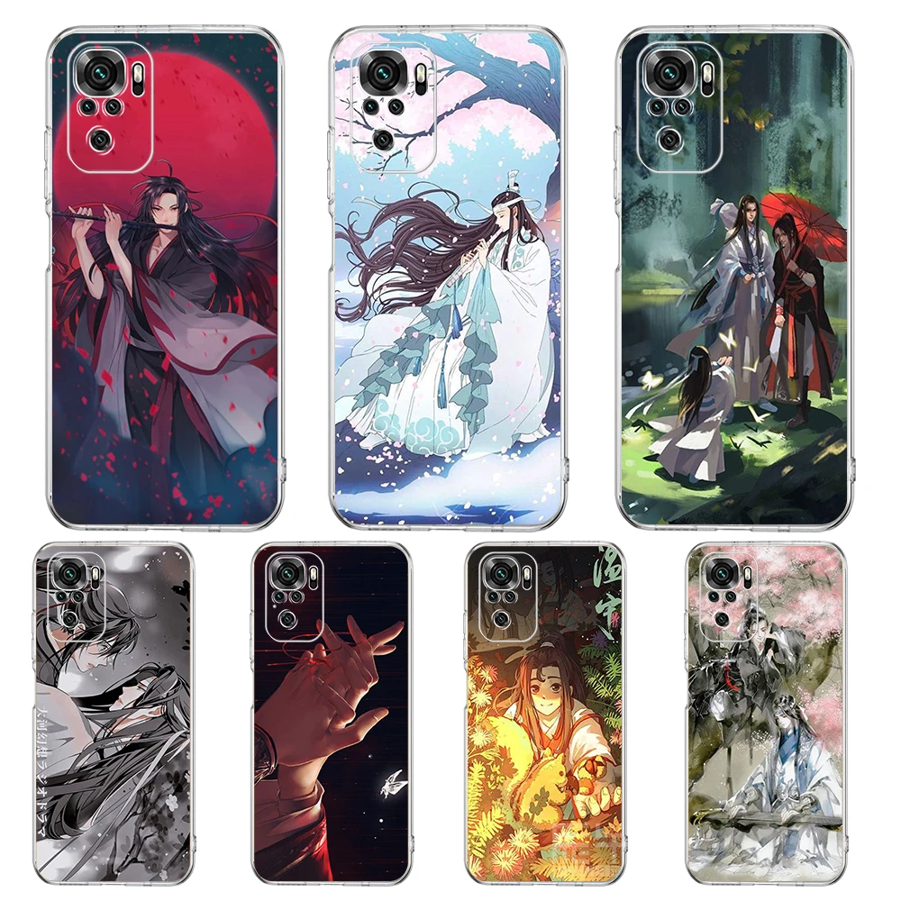 Mo Dao Zu Shi Phone Case for Redmi Note 11 11T K40 8 8T 9 10 8A 9A 9S 9C 7 Gaming Pro Plus 4G Silicone Transparent Shell Fundas
Mo Dao Zu Shi Phone Case for Redmi Note 11 11T K40 8 8T 9 10 8A 9A 9S 9C 7 Gaming Pro Plus 4G Silicone Transparent Shell Fundas