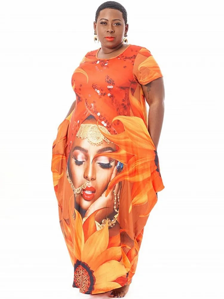 4XL 5XL Big Size New African Women's Dashiki Fashion Loose Long Dress African Dress For Women African Clothes Islamic Clothing
4XL 5XL Big Size New African Women's Dashiki Fashion Loose Long Dress African Dress For Women African Clothes Islamic Clothing