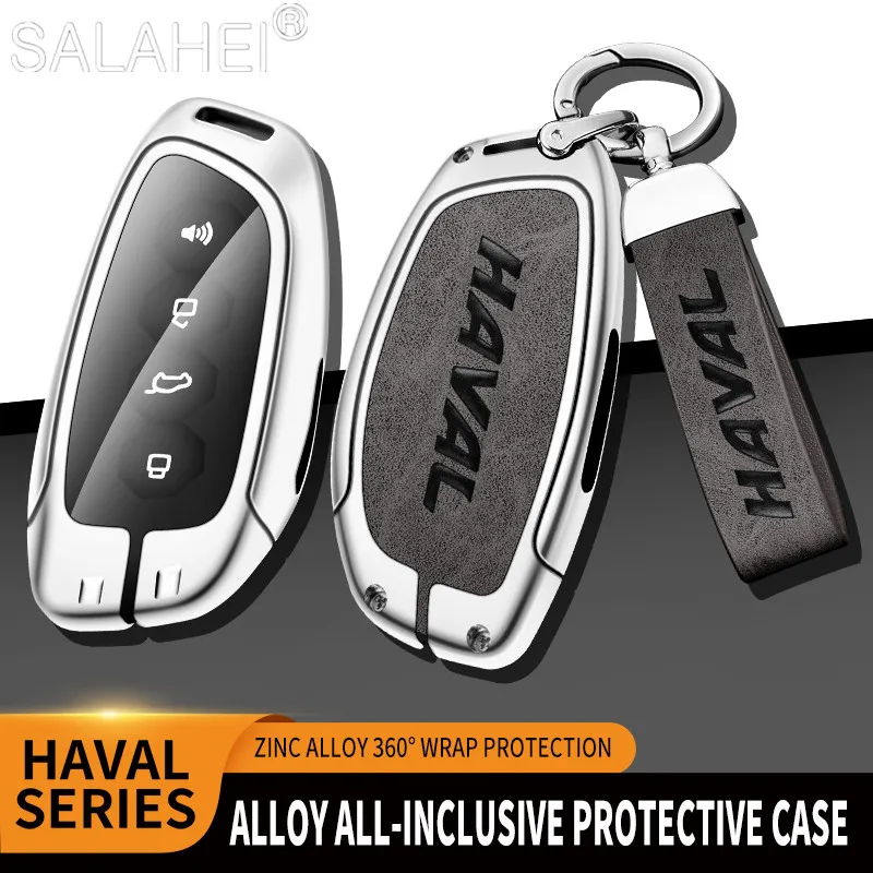 

Zinc Alloy Car Remote Key Case Fob Cover Shell For Great Wall Haval/Hover H6 H7 H4 H9 F5 F7 H2S F7X H8 GMW Keychain Accessories