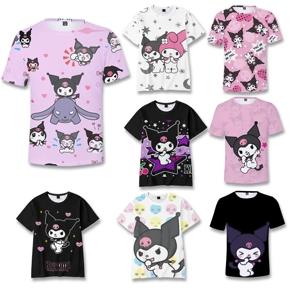 New Kuromi Cartoon Anime Summer Japanese Style Short-sleeved Casual Adult Children's T-shirt
New Kuromi Cartoon Anime Summer Japanese Style Short-sleeved Casual Adult Children's T-shirt