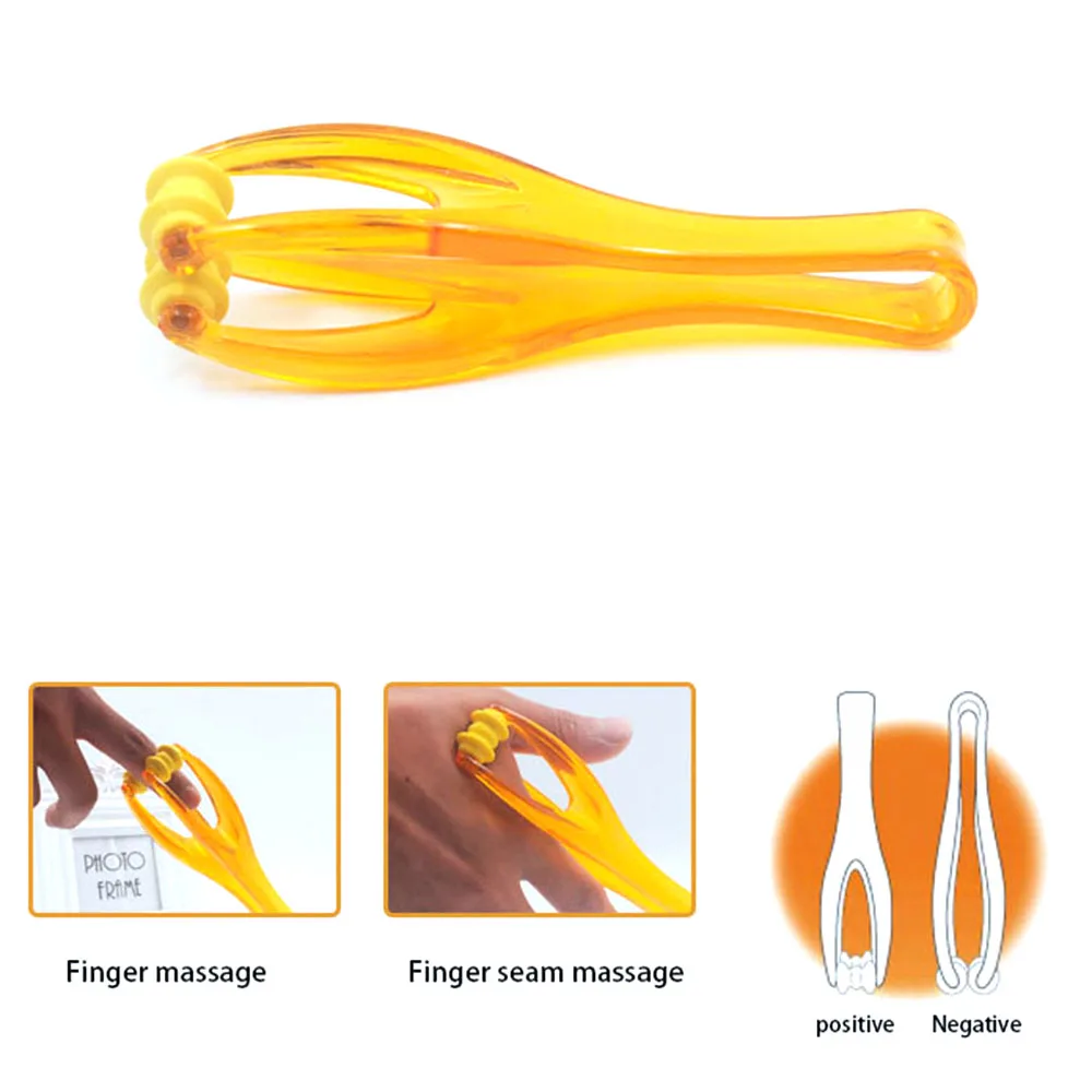 1pcs Hand Acupuncture Points Finger Joint Hand Massager Rollers Handheld Massager Relaxation Blood Circulation Hand Massage
1pcs Hand Acupuncture Points Finger Joint Hand Massager Rollers Handheld Massager Relaxation Blood Circulation Hand Massage