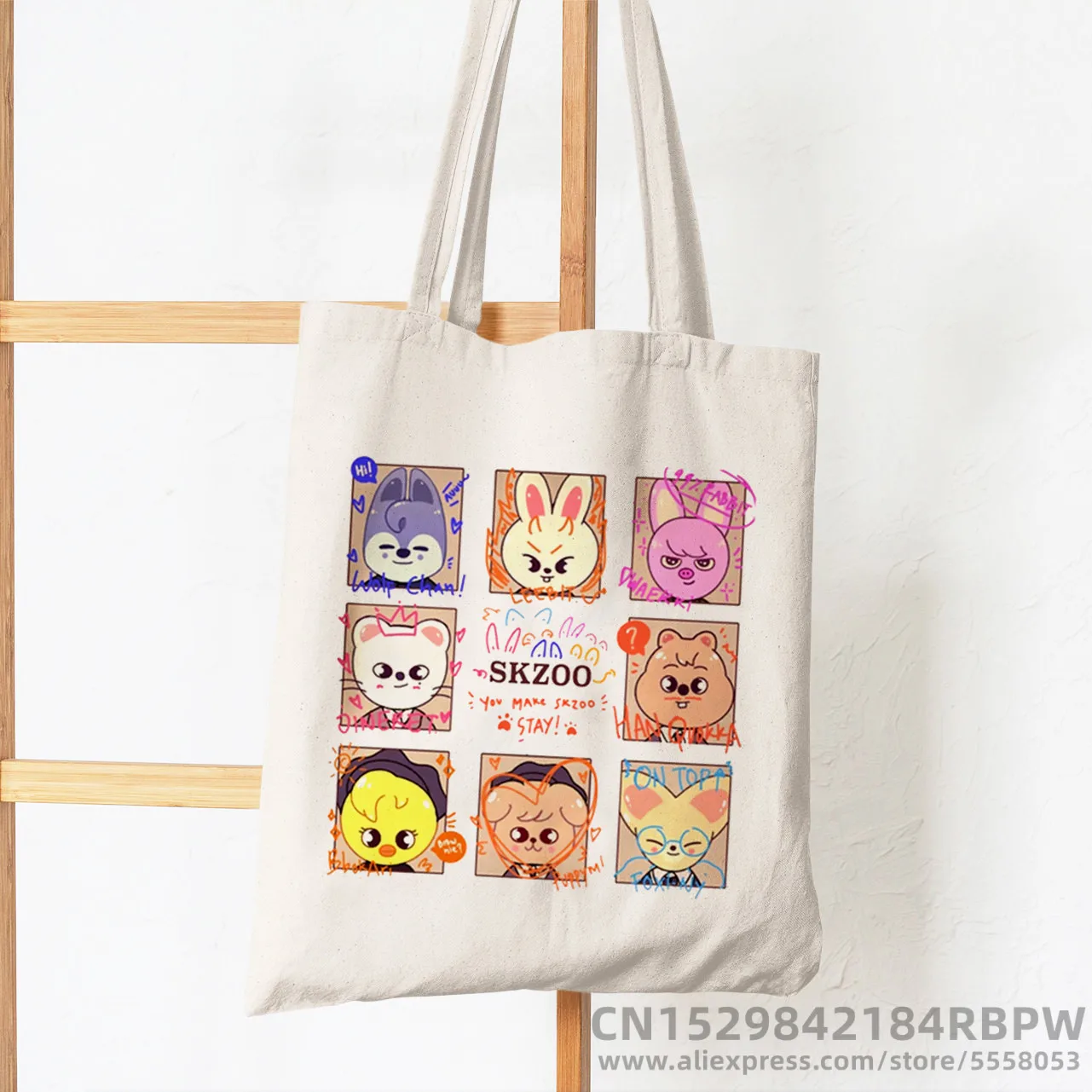 Kpop Women Canvas Recycle Canvas Tote Bags Girl Reusable Shopper Foldable Sac Cabas Ecobag Sacolas Handbags Student Gift
Kpop Women Canvas Recycle Canvas Tote Bags Girl Reusable Shopper Foldable Sac Cabas Ecobag Sacolas Handbags Student Gift