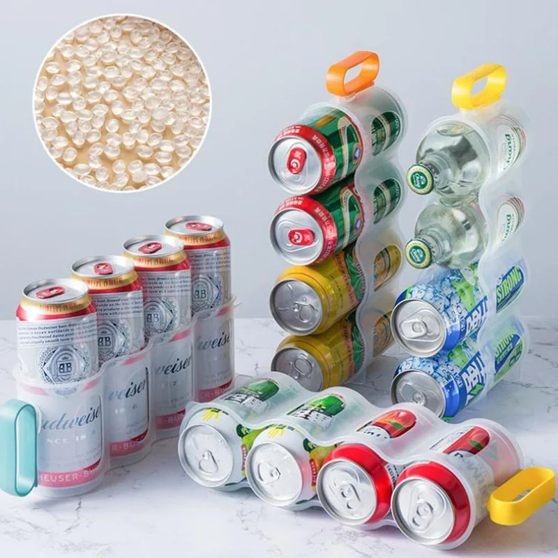 4 Holes Soda Can Storage Box Refrigerator Storage Boxes Beer Can Coke Can Organizer Bottle Holder Storage Rack Fridge Gadget
4 Holes Soda Can Storage Box Refrigerator Storage Boxes Beer Can Coke Can Organizer Bottle Holder Storage Rack Fridge Gadget