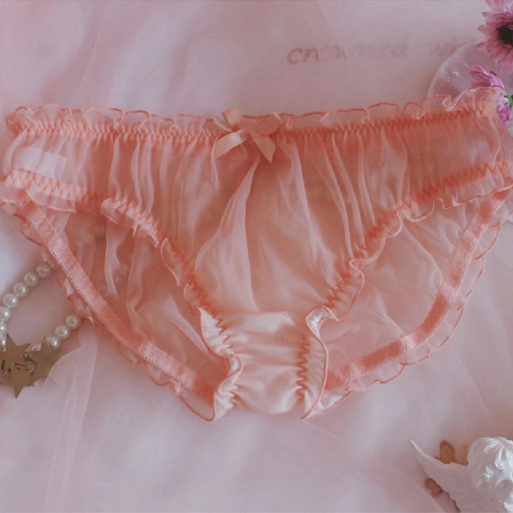 Men Underwear Sissy Floral Lace Pouch Panties Bikini Brief Sheer Mesh Knicker Gays Underpants Bow See-through Lingerie Briefs
Men Underwear Sissy Floral Lace Pouch Panties Bikini Brief Sheer Mesh Knicker Gays Underpants Bow See-through Lingerie Briefs