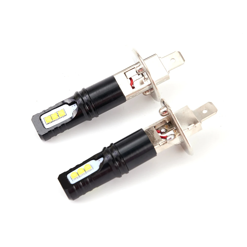 Universal H1 6000K 55W Super Bright 8000LM CSP LED WHITE Fog Light Bulbs Kit For Daytime Running Lights (DRL) High Beams
Universal H1 6000K 55W Super Bright 8000LM CSP LED WHITE Fog Light Bulbs Kit For Daytime Running Lights (DRL) High Beams