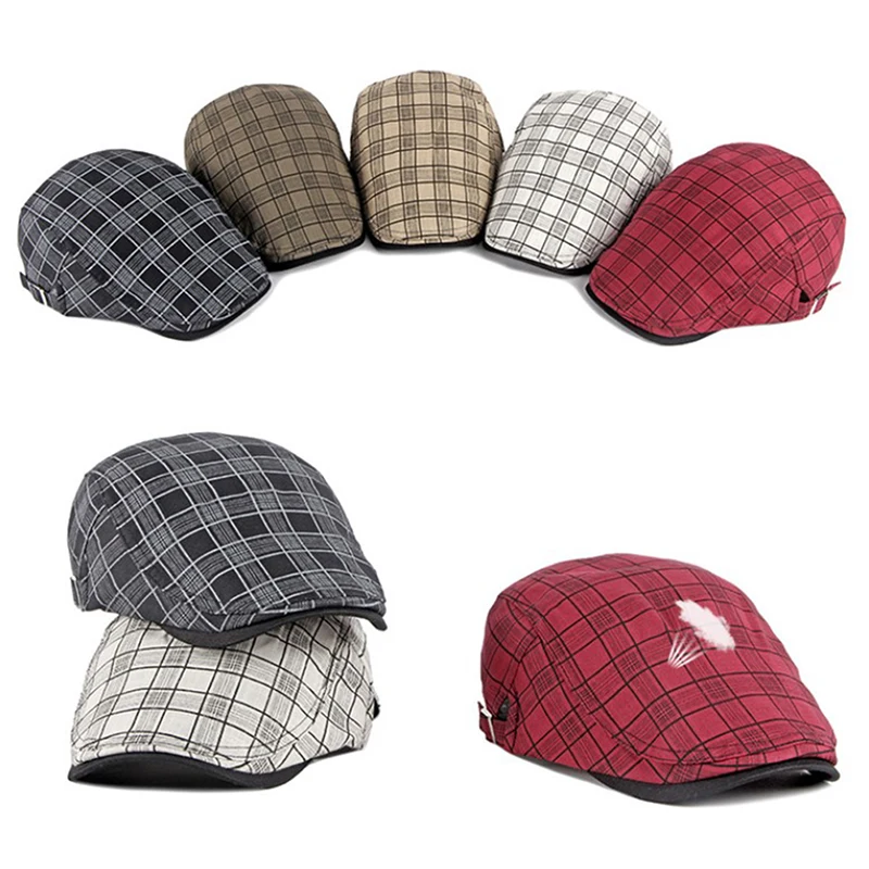 1PC Fashion Fine Stripe Lattice Beret Hat Women Men Spring Summer Plaid Visors Red Green Blue Duckbill Herringbone Flat Cap 2022
1PC Fashion Fine Stripe Lattice Beret Hat Women Men Spring Summer Plaid Visors Red Green Blue Duckbill Herringbone Flat Cap 2022