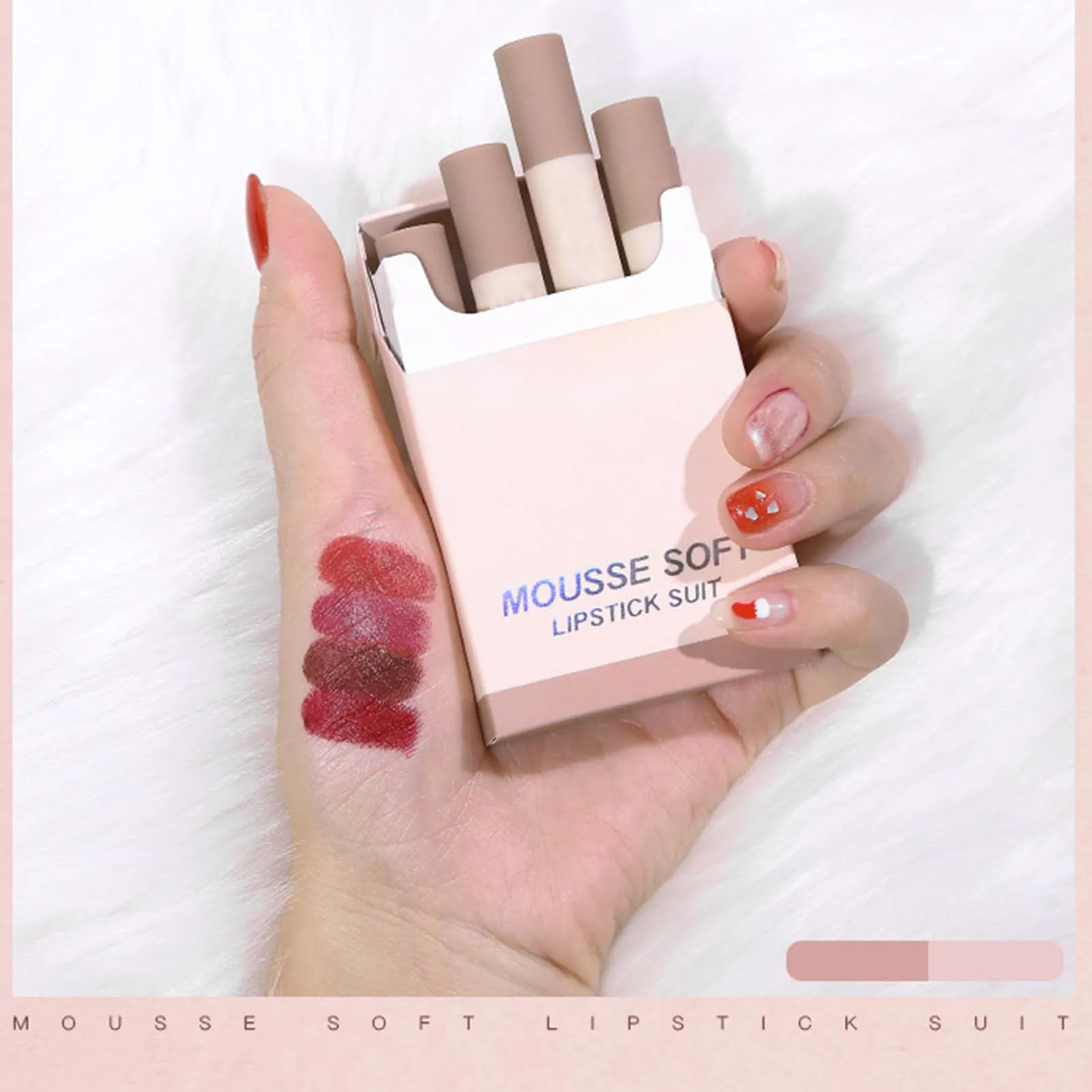 Multicolor Lipstick Set Lasting Non-Stick Cup Lip Tint Lip Cosmetic
Multicolor Lipstick Set Lasting Non-Stick Cup Lip Tint Lip Cosmetic