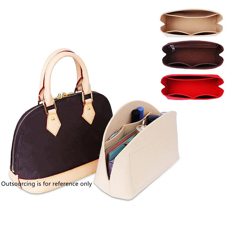 

Fits For Alma neo BB nano Insert Bags Organizer Makeup Handbag Travel Inner Purse Portable Cosmetic base shaper Shell organizer