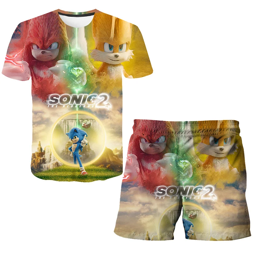 Super Sonic Print Aesthetic Graphic T Shirts Summer Clothes suit for children Short Sleeve Around Neck Tee+shorts 4-14T
Super Sonic Print Aesthetic Graphic T Shirts Summer Clothes suit for children Short Sleeve Around Neck Tee+shorts 4-14T