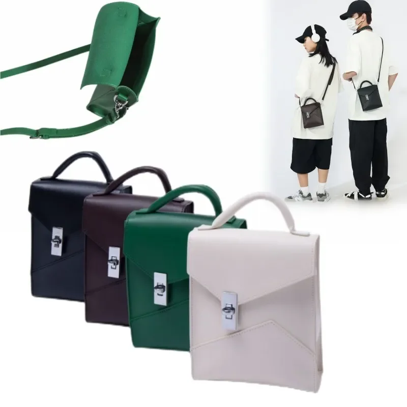 With Stylish PU - Bag Lock Pocket Crossbody Trendy Phone Material Tote Handy With Retro-Chic Waterproof And Unisex Closure 
With Stylish PU - Bag Lock Pocket Crossbody Trendy Phone Material Tote Handy With Retro-Chic Waterproof And Unisex Closure
