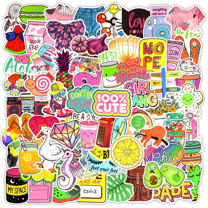 150 PCS Kawaii Cute Sticker for Laptop Suitcase Motorcycle Bicycle Scrapbooking Notebook Anime Waterproof Stickers for Kid Toys
150 PCS Kawaii Cute Sticker for Laptop Suitcase Motorcycle Bicycle Scrapbooking Notebook Anime Waterproof Stickers for Kid Toys