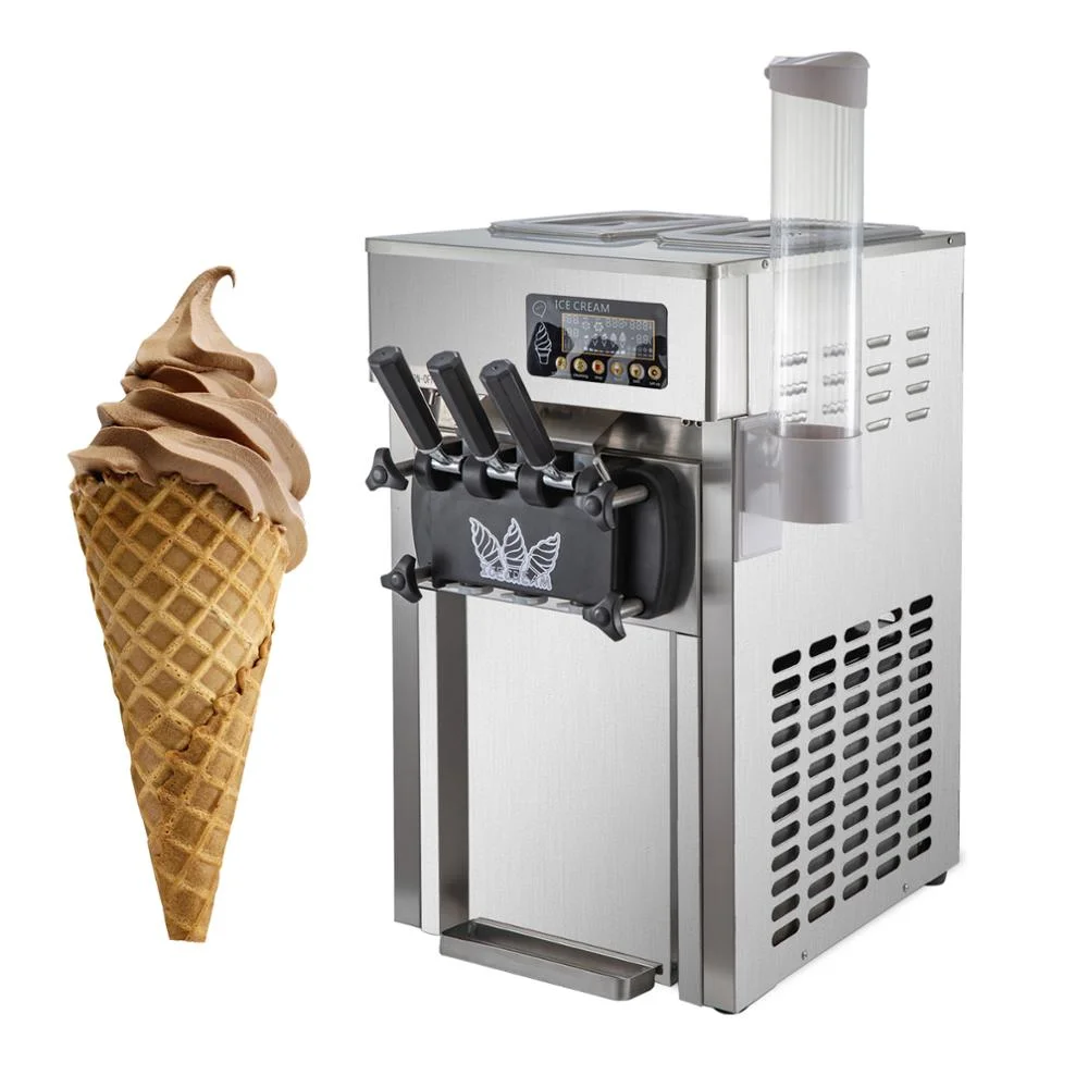Table Top 3 flavors Mini Soft Ice Cream Machine Price/ Small Ice Cream Maker for Commerical
Table Top 3 flavors Mini Soft Ice Cream Machine Price/ Small Ice Cream Maker for Commerical