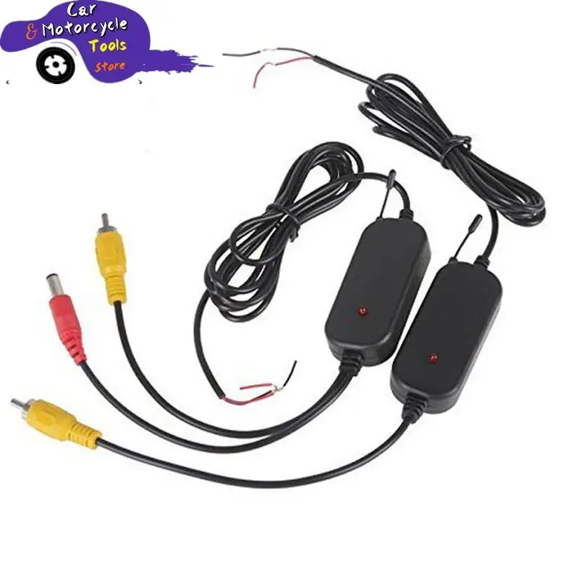 2,4 ГГц беспроводной цветной видеопередатчик RCA, приемник, комплект для 12 в автомобильной камеры заднего вида/монитора/DVD-плеера/MP5/обратного ... 
2,4 ГГц беспроводной цветной видеопередатчик RCA, приемник, комплект для 12 в автомобильной камеры заднего вида/монитора/DVD-плеера/MP5/обратного ...