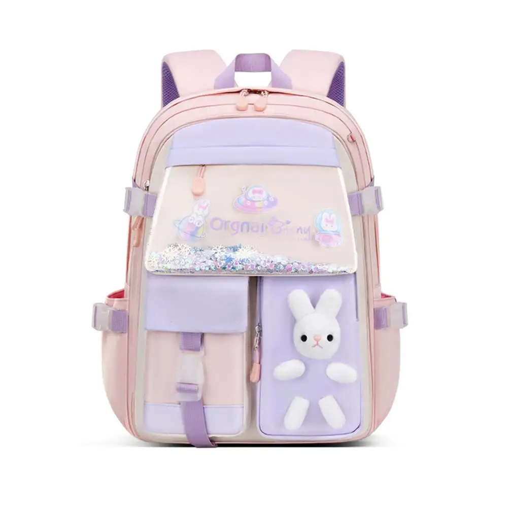 Students Backpack Kids Cartoon Rabbit Waterproof Oxford Cloth Zipper Bookbag School Bag For Girls Middle School Students
Students Backpack Kids Cartoon Rabbit Waterproof Oxford Cloth Zipper Bookbag School Bag For Girls Middle School Students