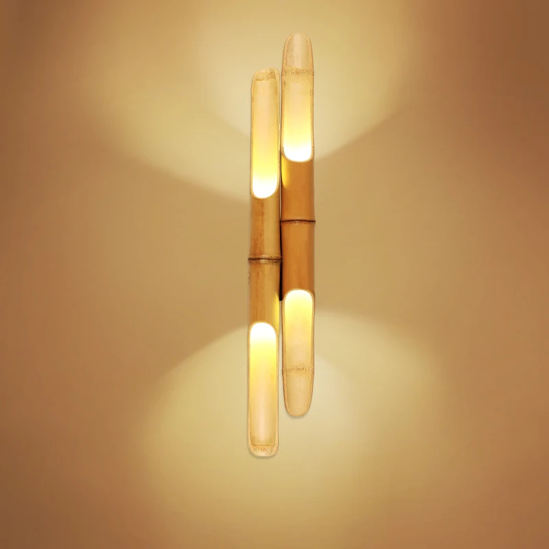 Japanese Style Creative Idyllic Wall Lamp Dining Room Bedroom Living Room Modern Minimalist Led Bamboo Wood Stair Aisle Wall
Japanese Style Creative Idyllic Wall Lamp Dining Room Bedroom Living Room Modern Minimalist Led Bamboo Wood Stair Aisle Wall