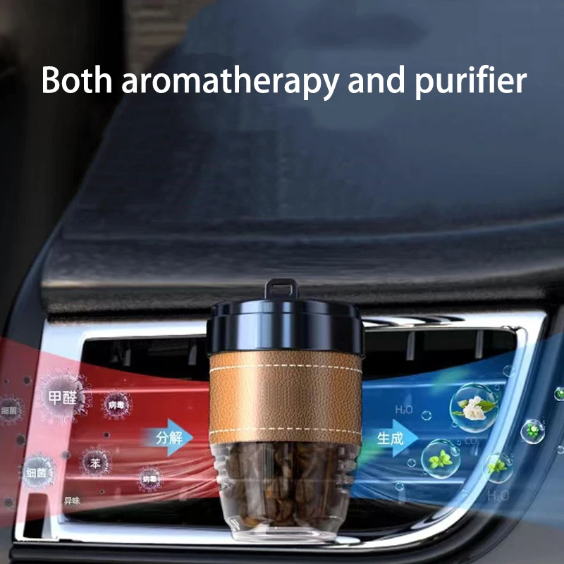 Car Air Outlet Coffee Aromatherapy Leather Rotatable Fragrance Auto Air Purifier Black Deodorization Car Interior Accessories
Car Air Outlet Coffee Aromatherapy Leather Rotatable Fragrance Auto Air Purifier Black Deodorization Car Interior Accessories