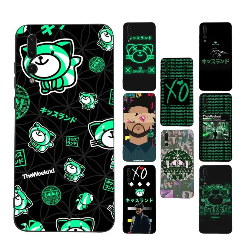 

The weeknd Kiss Land Phone Case Soft Silicone Case For Huawei P 30lite p30 20pro p40lite P30 Capa