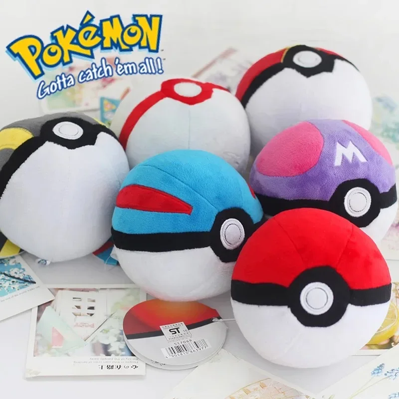 Pokemon Anime Original Poke Ball Cute Pikachu Balll Plush Dolls Pokemon Action Figures Pendant Stuffed Doll Toys Kids Xmas Gifts
Pokemon Anime Original Poke Ball Cute Pikachu Balll Plush Dolls Pokemon Action Figures Pendant Stuffed Doll Toys Kids Xmas Gifts