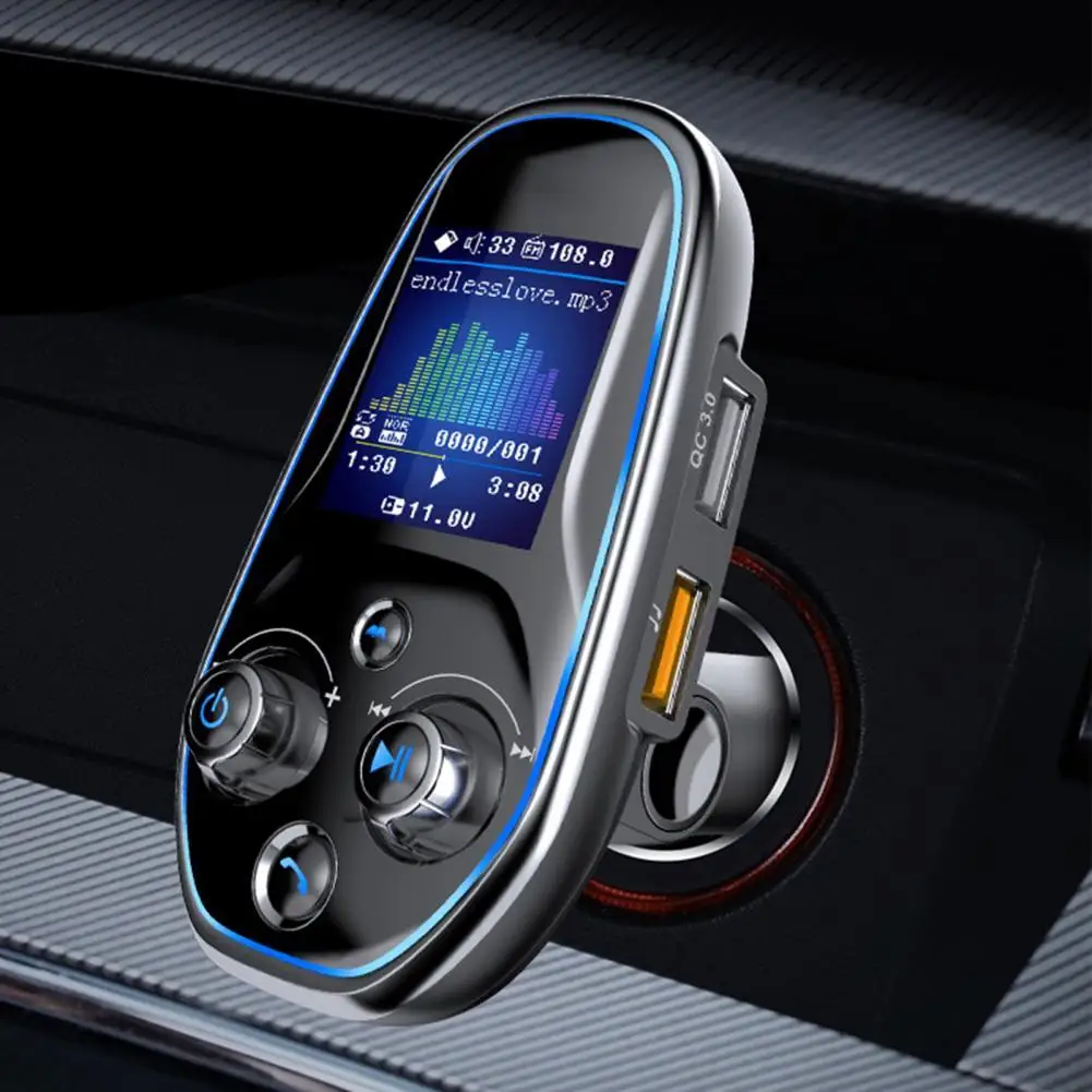 BT29 Car BT Player Non-voltage Memory Quick Charging ABS Multifunctional Bluetooth-compatible5.0 FM Transmitter for Driving
BT29 Car BT Player Non-voltage Memory Quick Charging ABS Multifunctional Bluetooth-compatible5.0 FM Transmitter for Driving