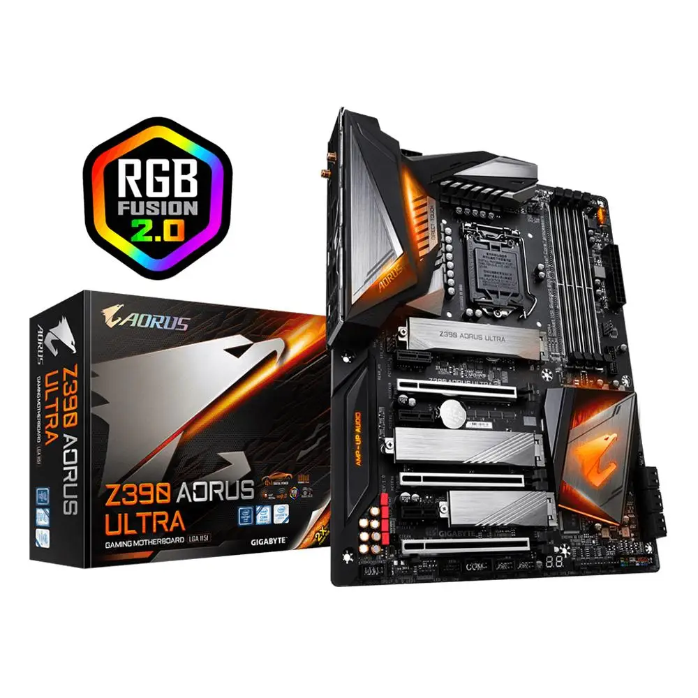 GIGABYTE Intel Z390 AORUS ULTRA с 12 + 1-фазным цифровым видеорегистратором, тепловая трубка с прямым касанием, набор микросхем Z390 8-й 9-й игровой материнской ...
GIGABYTE Intel Z390 AORUS ULTRA с 12 + 1-фазным цифровым видеорегистратором, тепловая трубка с прямым касанием, набор микросхем Z390 8-й 9-й игровой материнской ...