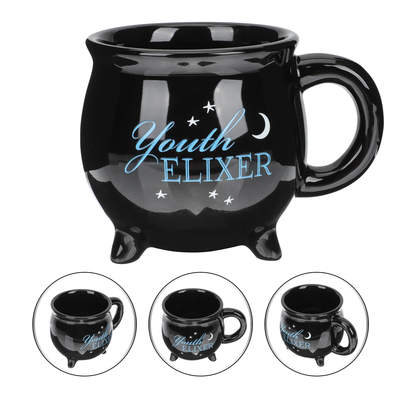 

Espresso Cups Mug Ceramic Halloween Drinks Serving Milk Water Coffee Mugs 3d Creative Decorative Woman Haze Cauldron