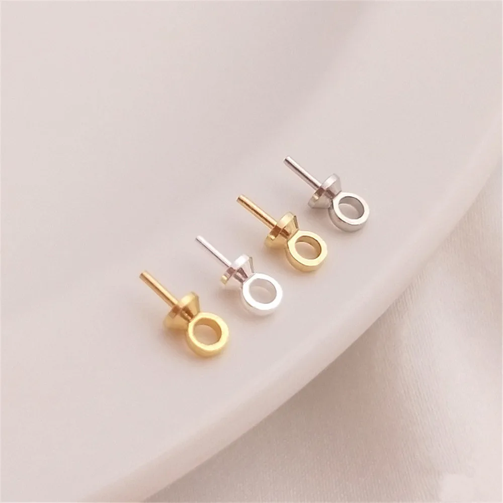 14K Gold Filled Plated Half hole pearl pendant beads recepreceptions diy handmade jewelry accessories
14K Gold Filled Plated Half hole pearl pendant beads recepreceptions diy handmade jewelry accessories