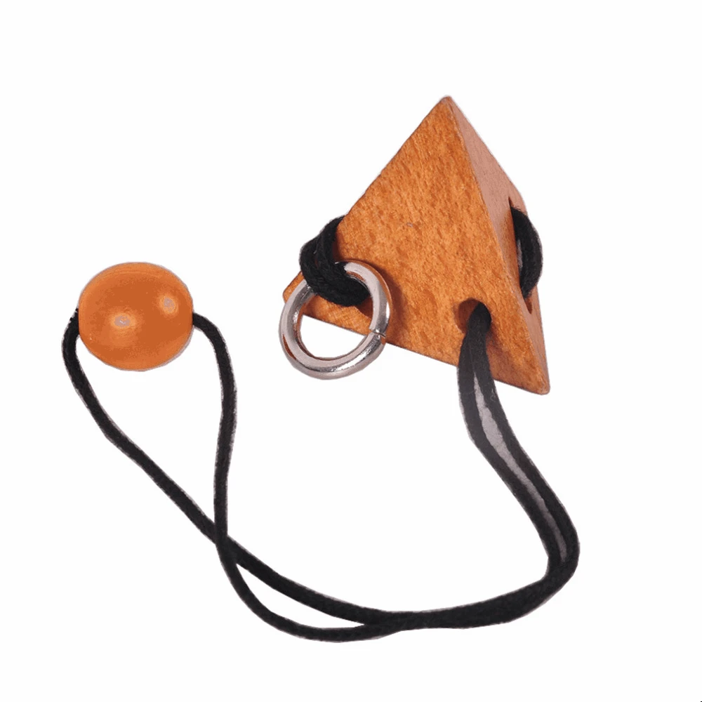Adult Toy Collection Pyramid Loop Rope Solution Toy Classical Wooden Intelligence Mind Training Game Children Puzzle Toy Puzzle
Adult Toy Collection Pyramid Loop Rope Solution Toy Classical Wooden Intelligence Mind Training Game Children Puzzle Toy Puzzle