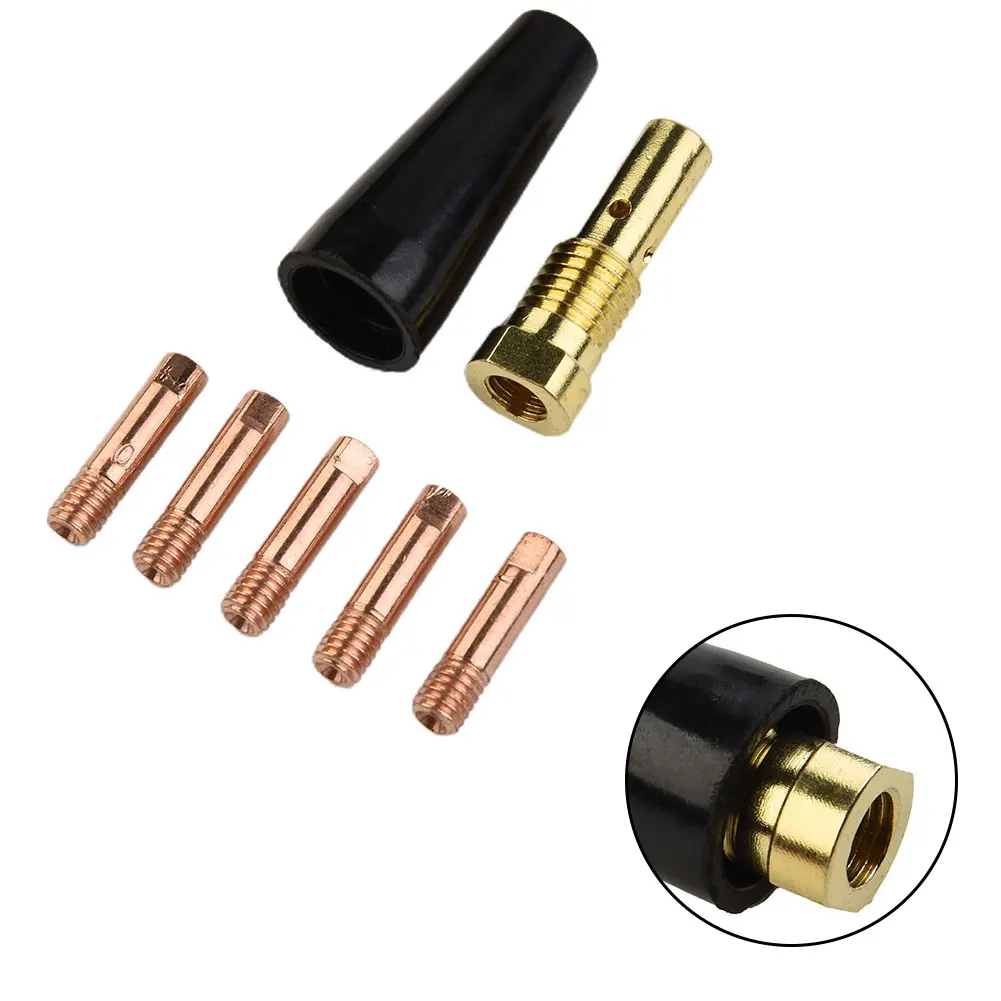 7PCS Gasless Nozzle Tips For Century FC90 Flux-Cored Wire Welder K3493-1 Torch MIG Welding Torchaccessories 0.30/035 0.8mm Tip
7PCS Gasless Nozzle Tips For Century FC90 Flux-Cored Wire Welder K3493-1 Torch MIG Welding Torchaccessories 0.30/035 0.8mm Tip