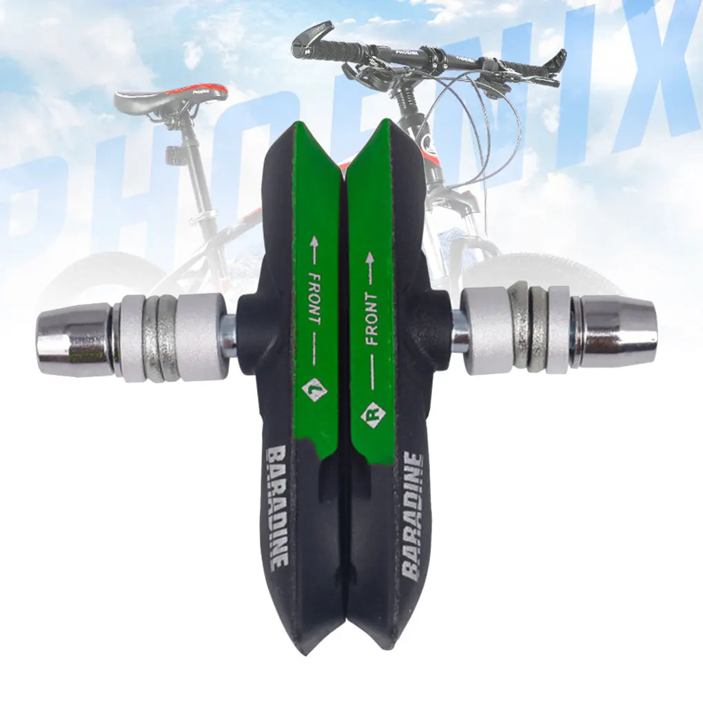 1 Pair Mountain Bike Brake Pads MTB Bicycle Braking V-Brake Holder Shoes with Rubber Blocks
1 Pair Mountain Bike Brake Pads MTB Bicycle Braking V-Brake Holder Shoes with Rubber Blocks