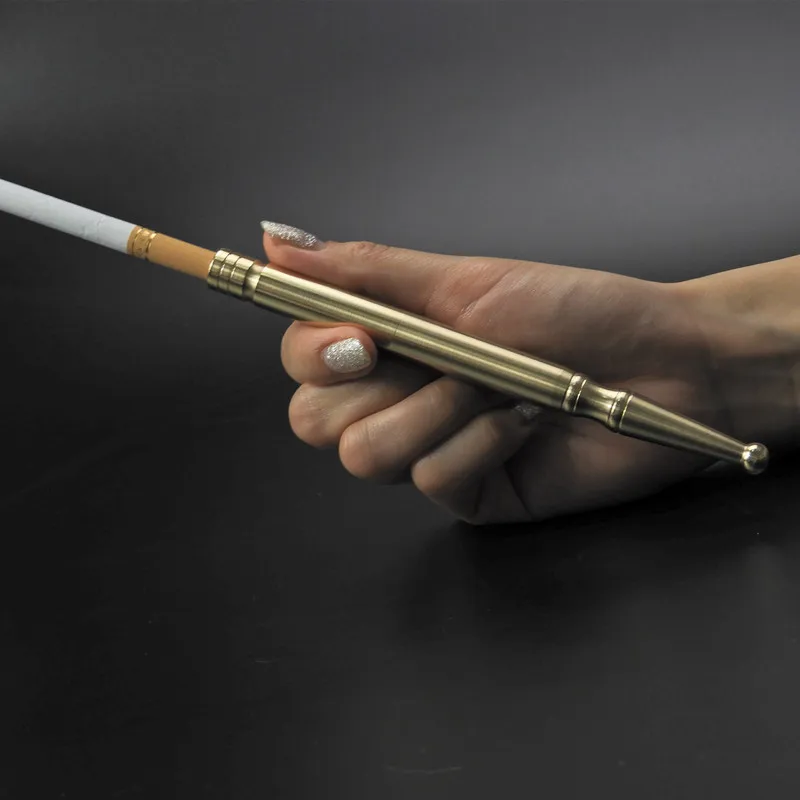 15cm EDC Brass Double Cigarette Holder Retro Filter Smoking Pipes Long Rod Mouthpiece cigaret Washable Accessories
15cm EDC Brass Double Cigarette Holder Retro Filter Smoking Pipes Long Rod Mouthpiece cigaret Washable Accessories