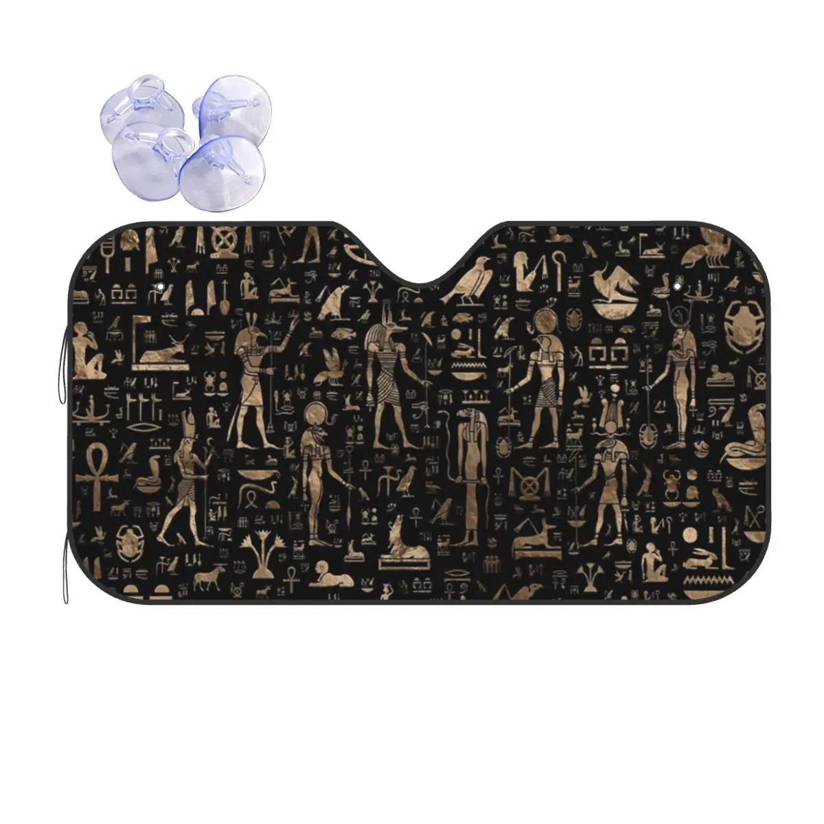 Ancient Egyptian Gods And Hieroglyphs Sunshade Windscreen Egypt Cover Front Block Window Car Sunshade Ice Shield Dust Protection
Ancient Egyptian Gods And Hieroglyphs Sunshade Windscreen Egypt Cover Front Block Window Car Sunshade Ice Shield Dust Protection