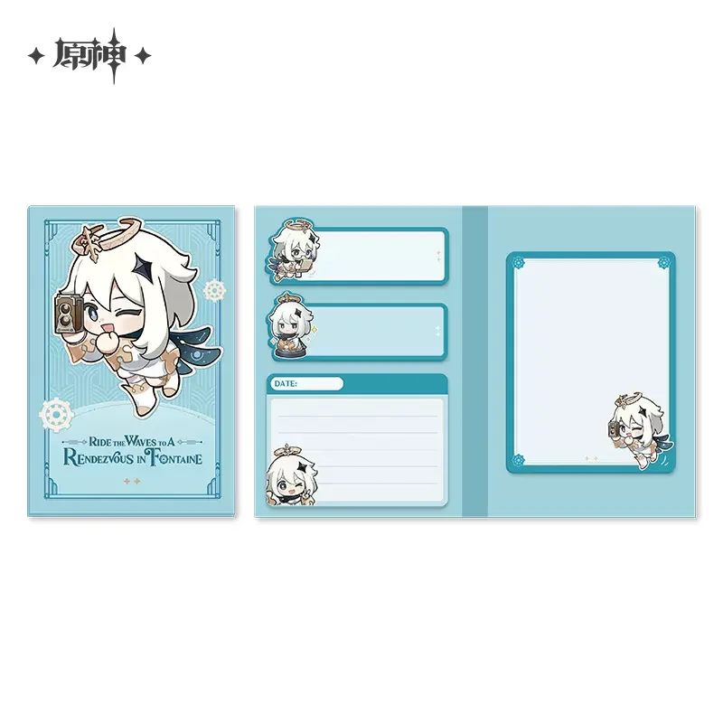 Sunsyea Genshin Impact Official Merch miHoYo Оригинальная версия Q Paimon Sticky Note